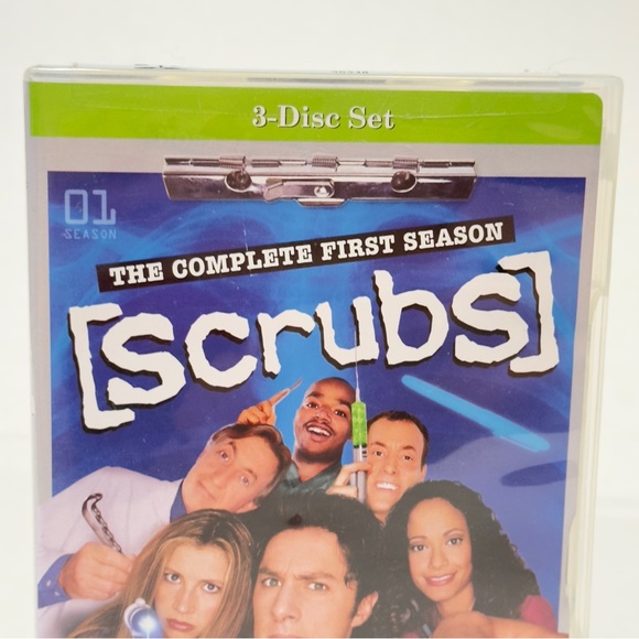 Scrubs: The Complete First Season (3 DVDs 2005) Hospital Comedy - Picture 2 of 8